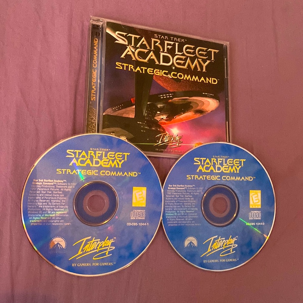 Star Trek Star Fleet Academy Strategic Command PC Video Game